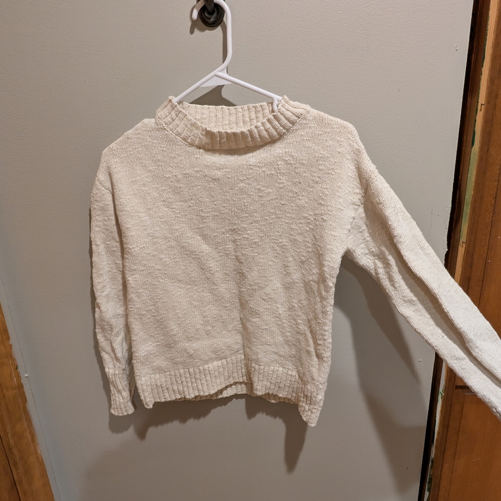 LLbean cotton sweater